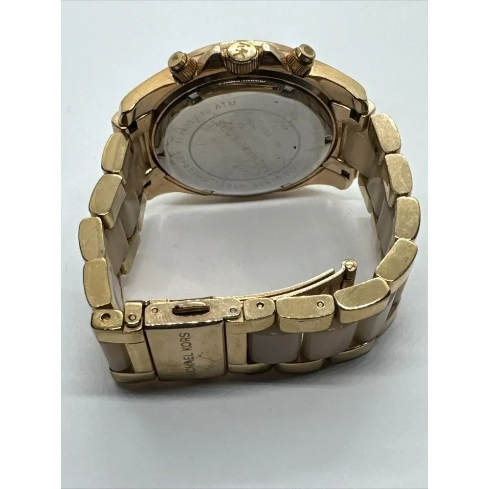 Michael Kors Blair MK5943 Women's Rose Gold-Tone Analog Dial Wrist Watch JNA821